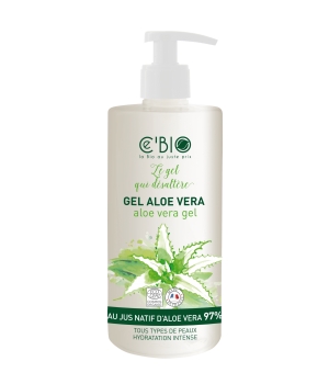 Gel d'Aloé Véra Bio 97% parfumé C'bio