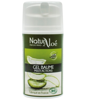 Gel baume d'Aloé Vera flacon NaturAloe