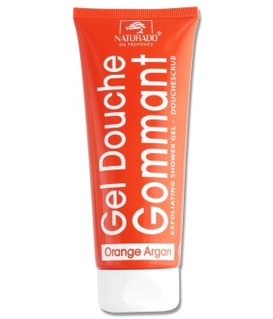 Gel douche gommant orange argan Naturado