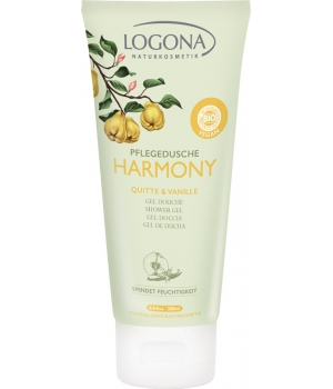 Gel douche Harmony Coing et Vanille Logona