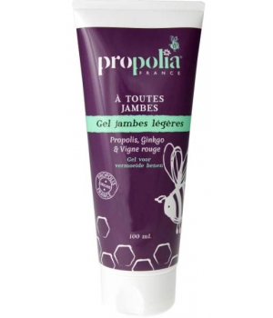 Gel Jambes Légères bio Tube 100 Propolia