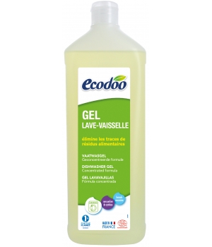 Gel pour Lave vaisselle à l'Huile Essentielle d'Orange Ecodoo