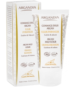 Gommage Visage Argan Fleur d'Oranger Argandia