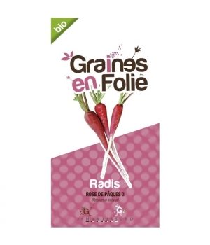 Graines de Radis Rosé de Graines En Folie