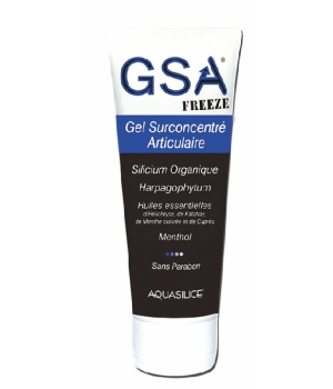 GSA Gel Surconcentré Articulaire freeze Tube Aquasilice