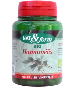 Hamamélis 80 gélules Nat et Form