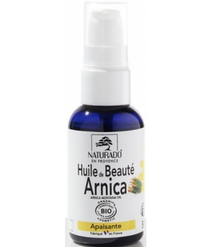 Huile d'Arnica Soulageante: bleus, bosses, coups Naturado