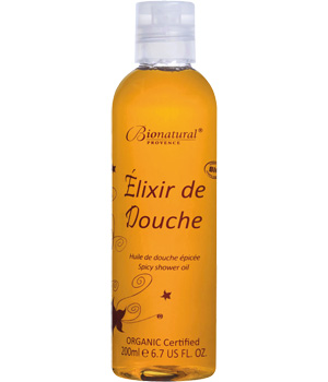 Huile de douche Elixir de douche Escapade Epicée Bionatural Phyts