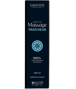 Huile de massage Fraîcheur Gravier