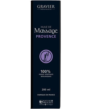 Huile de massage Provence Gravier