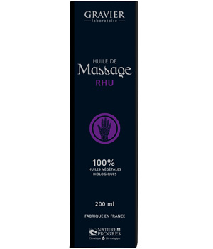 Huile de massage Rhu Gravier