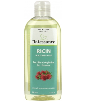 Huile de Ricin Fortifiante Cheveux et Ongles Natessance