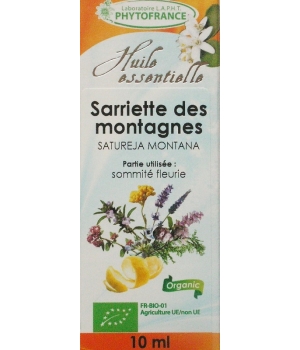 HUILE ESSENTIEL SARRIETTE DES MONTAGNES PHF Phytofrance