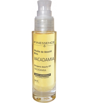 Huile végétale Macadamia bio Huile de beauté Finessence