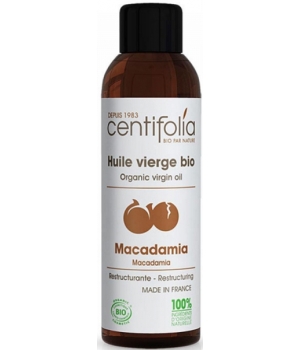 Huile Vierge Macadamia Restructurante Visage Corps et Cheveux Centifolia