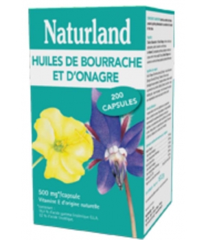 Huiles de Bourrache /Onagre 200 Naturland