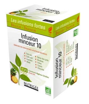 Infusion Minceur 10 plantes 30 Nutrigee