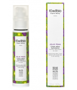 Jolie peau Crème détox hydratation Kiwii Bio