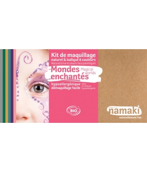 Kit maquillage 8 couleurs Mondes enchantés Namaki