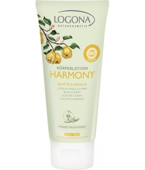 Lait corps Harmony Coing et Vanille Logona