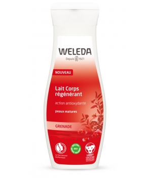 Lait Corps régénérant antioxydant à la Grenade raffermit Weleda