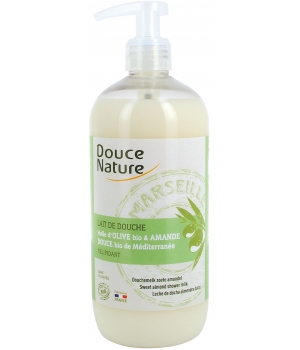 Lait de douche amande douce bio de Méditerranée Douce Nature