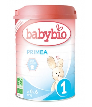 Lait Primea 1 pour nourrisson de 0 à 6 mois Babybio