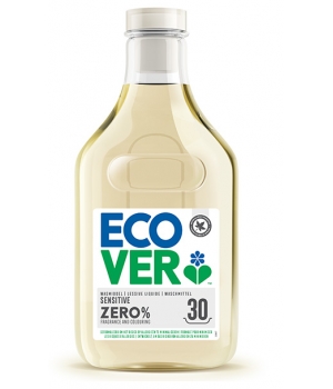 Lessive liquide écologique gamme Zéro sans parfum 1.5 Ecover