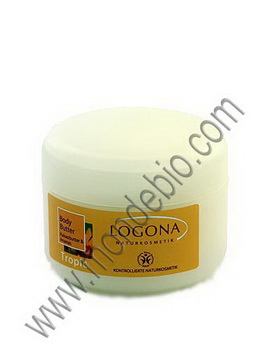 Beurre corporel beurre de cacao et ananas 200ml Logona