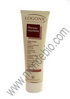 Cr�me colorante Lie de vin cheveux chatains 150ml Logona