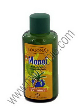 Organic Monoi oil, Citrus Fruit 100ml