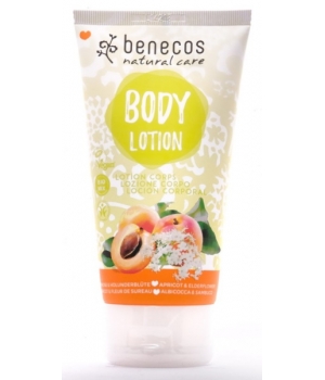 Lotion corps Abricot et Fleur de sureau Benecos