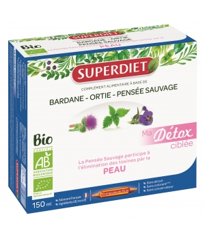 Ma détox ciblée Pensée sauvage Peau Bio Super Diet