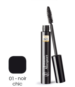 Mascara allongeant 01 noir chic So'Bio étic