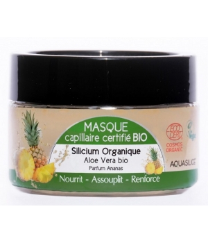 Masque capillaire bio à l'Ananas Aquasilice