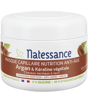 Masque Capillaire Nutrition Intense, Protecteur anti âge Natessance