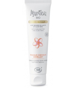 Masque Cheveux démêlant à l'huile de Monoï Marilou Bio