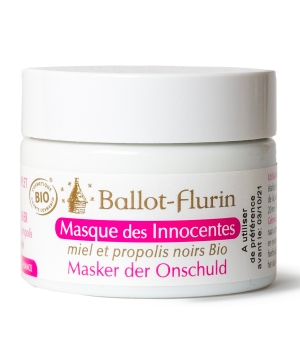 Masque des Innocentes miel et propolis noirs Ballot Flurin