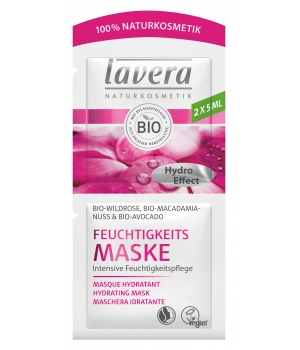 Masque de soin intensif Rose sauvage bio Lavera