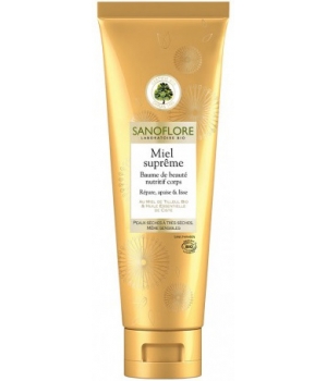 Miel suprême baume de beauté nutritif Sanoflore