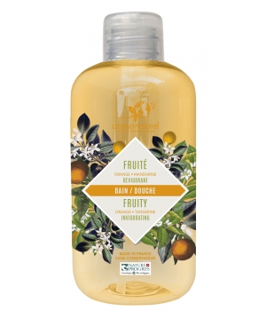 Mignonnette du bain douche Fruité Mandarine Orange Cosmo Naturel