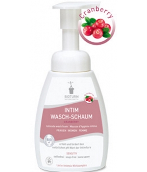 Mousse d' Hygiène Intime Cranberry Bioturm