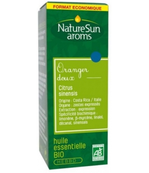 Oranger doux bio Flacon compte gouttes NatureSun'arôms