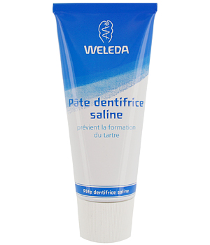 Pâte dentifrice saline anti tartre Weleda