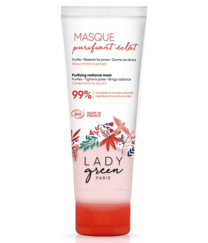 Pause Radieuse Masque Purifiant Eclat 75 Lady Green