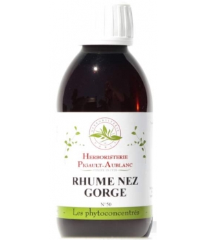 Phyto concentré Rhume Nez Gorge Herboristerie De Paris