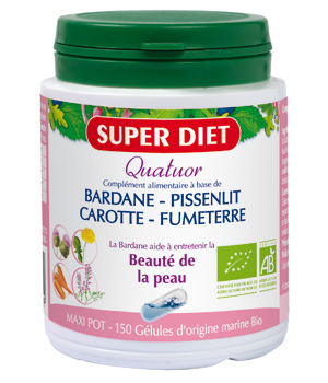 Quatuor Barbane beauté de la peau Bio 150 Super Diet