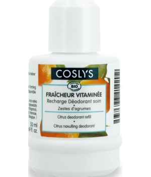 Recharge du Déodorant Fraîcheur vitaminée Agrumes Coslys