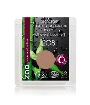 Recharge Ombre à paupières mate 208 Nude Zao
