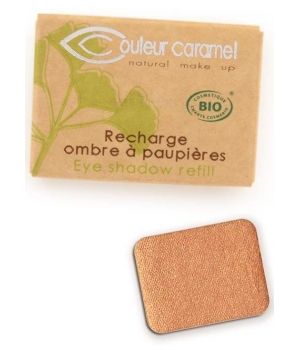 Recharge Ombre à paupières n°007 Or cuivré nacré Couleur Caramel